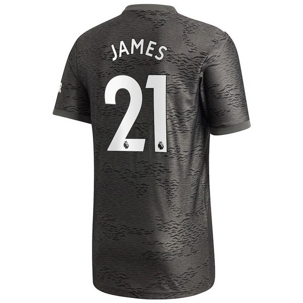 Maillot Football Manchester United NO.21 James Exterieur 2020-21 Noir